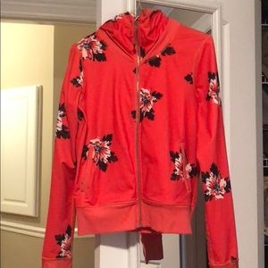 Iulu lemon floral hoodie